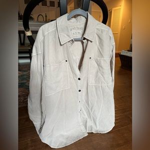 Free People Baby Corduroy Button-Down
